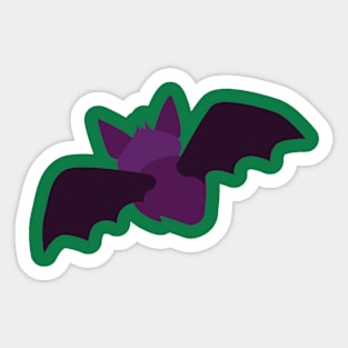 Halloween Flying Bat Sticker